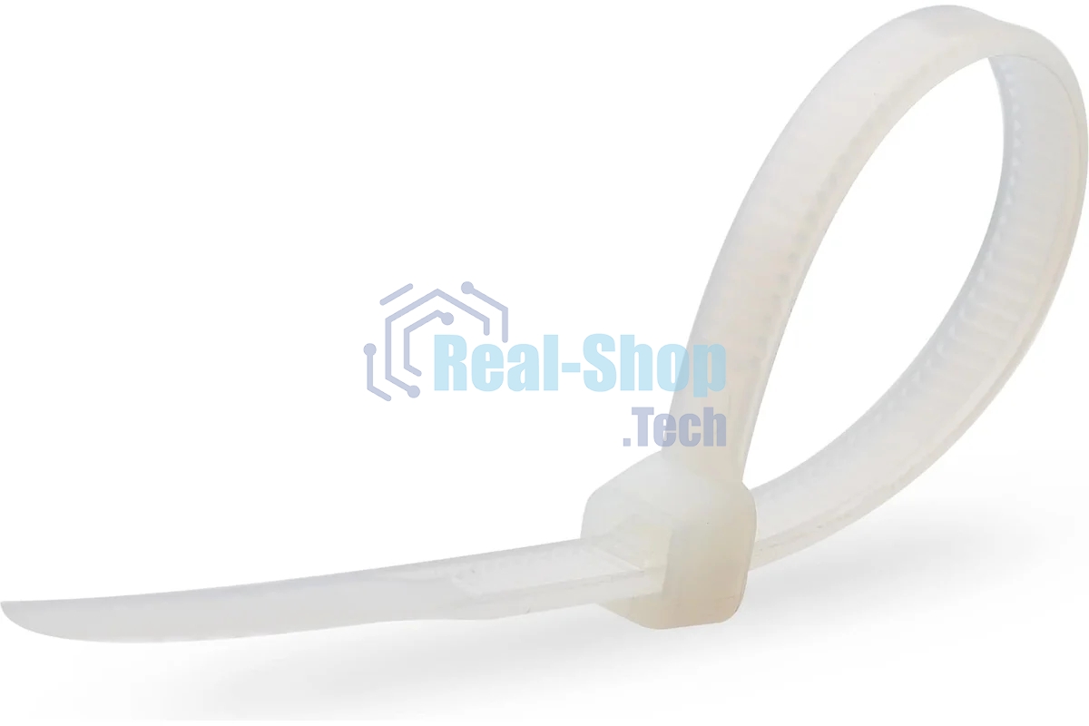 Хомут кабельный КСС 5х200 нейл. белый (уп. 100 шт) Fortisflex 49401