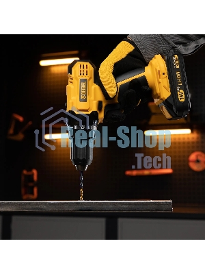 Набор сверл по металлу Denzel 1,5-6,5 мм, HSS-Tin, Golden Tip, 13 шт