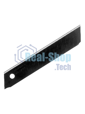 Лезвия Denzel 18 мм, сталь SK4 - 0,5 мм, супер острые, многосегментные, 5 шт.