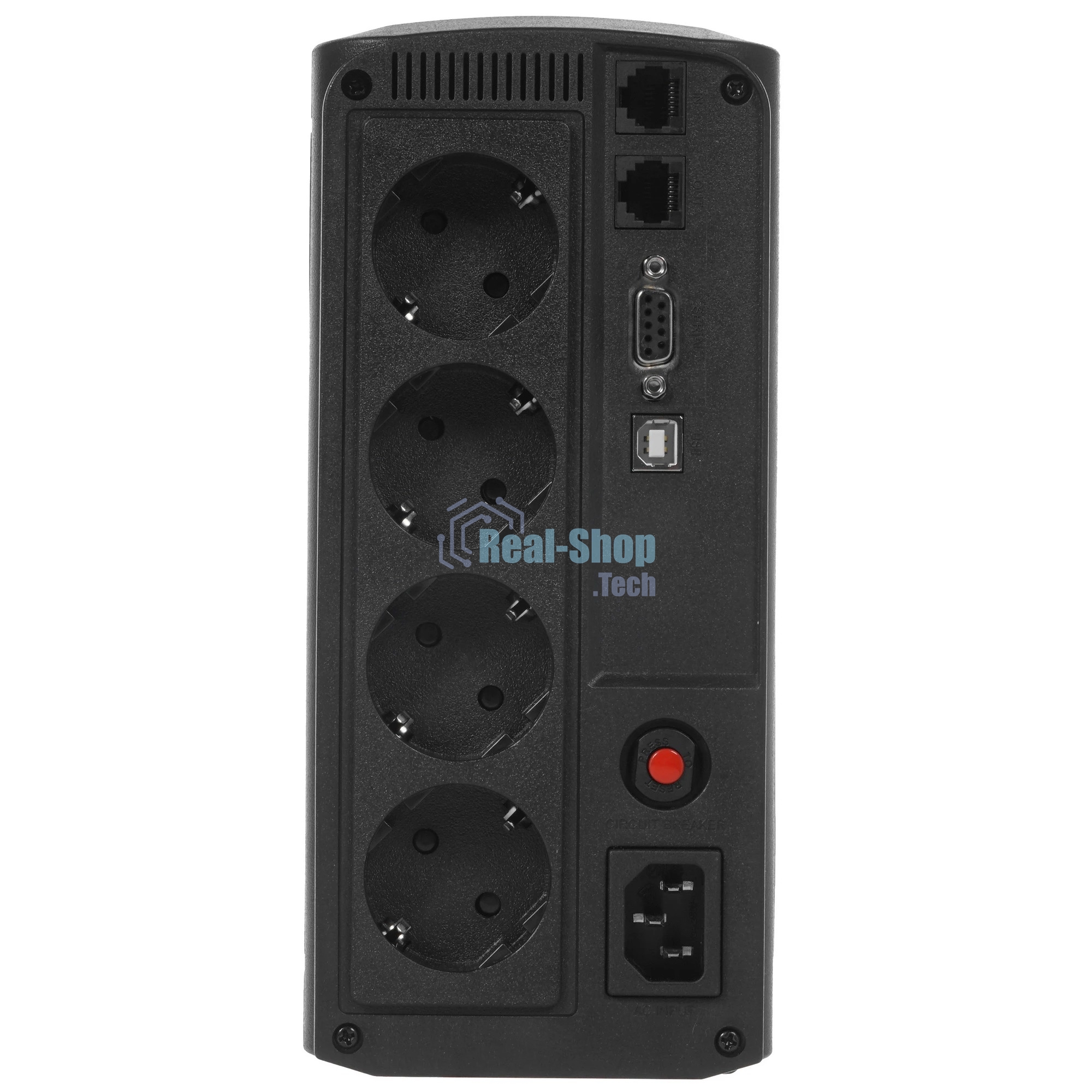 Источник бесперебойного питания CyberPower VP700ELCD/700 ВА/390 Вт/USB/RS-232/RJ-11/RJ-45/4 х CEE 7 (евророзетка)