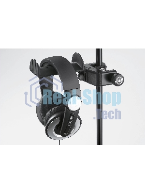 Держатель для наушников на микрофонную стойку или стол K&M 16085-000-55