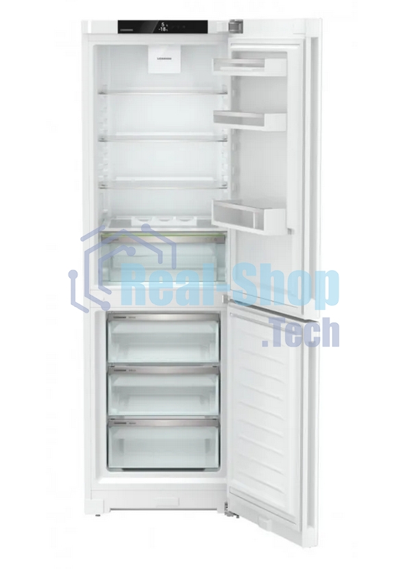 Холодильник Liebherr CNC 5203-22 001 белый двухкамерный 225/94л морозилка снизу, No Frost