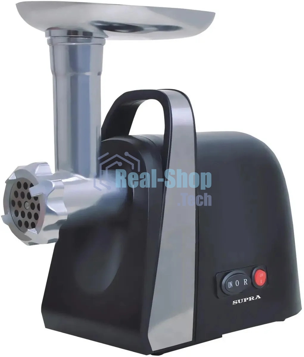 Мясорубка электрическая SUPRA MGS-1991 Максимальная мощность: 2000 Вт. Функция реверс, черный