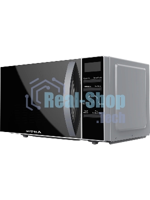 Микроволновая печь SUPRA 20TSG55 серебристый, 20 л, 700 Вт, переключатели - поворотный механизм/кнопки