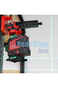 Лазерный нивелир UNI-T LM576LD 3D 16 линий, Osram зеленый свет, рабочее расстояние 30 м