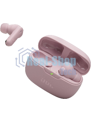 Наушники TWS JBL Wave Beam 2 розовый, внутриканальные, Bluetooth, активное шумоподавление, до 40 ч