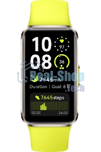 Фитнес-браслет Huawei Band 10 Aluminium NRA-B29 серебристый / зеленый