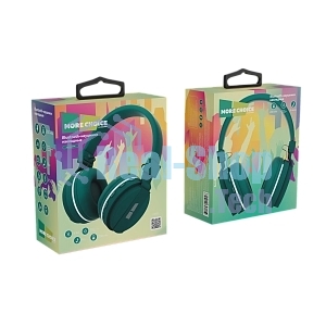 Наушники беспроводные накладные MORE CHOICE (4610196401046) HW15 Green
