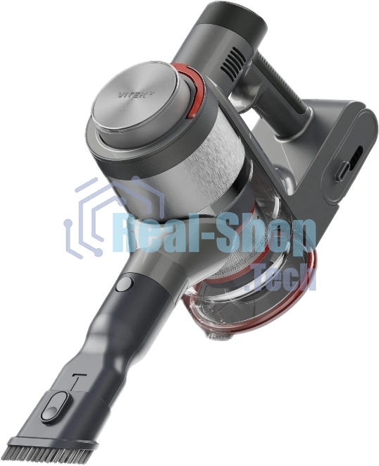 Пылесос Vitek VT-CLSAQUA_RAPID 470Вт серый стальной/серебристый