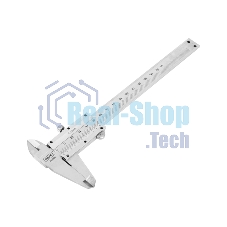 Штангенциркуль Deli DL92150 150мм Диапазон: 0-150 мм. Значение деления: 0,02 мм.