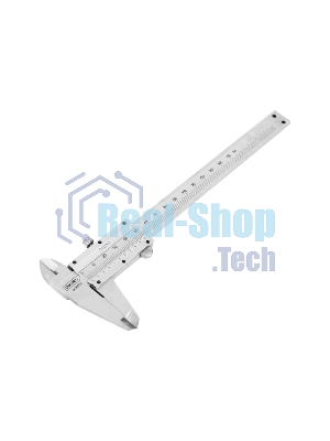 Штангенциркуль Deli DL92150 150мм Диапазон: 0-150 мм. Значение деления: 0,02 мм.