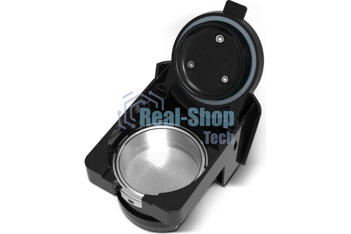 Кофеварка 3 в 1 BQ CM3000 черный-красный, исп. кофе - капсулы/молотый, 0.6 л, 1450 Вт, 19 бар