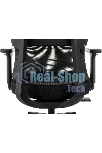 Кресло руководителя Бюрократ MC-711N-H черный, сетка/ткань, с подголов. крестов. пластик