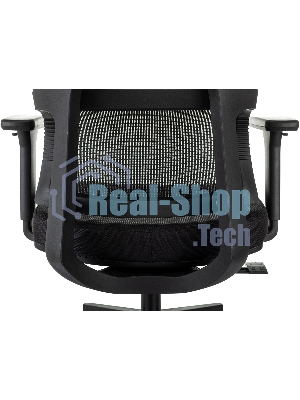 Кресло Бюрократ MC-711N-H черный, сетка, подголовник