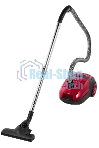 Пылесос Sharp ECKB19RR, красный/черный, 350/1900 Вт, уборка сухая, пылесборник мешок 2.3 л