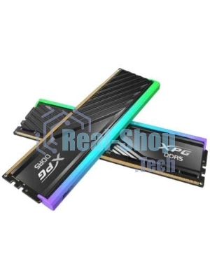 Оперативная память ADATA XPG Lancer Blade RGB, DDR5, 32GB (2x16GB), 6000 MHz, CL36, с радиатором, RGB, черный