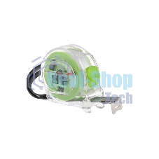 Рулетка Сибртех Кварц, прозрачный корпус, амортизатор, 3 м х 16 мм