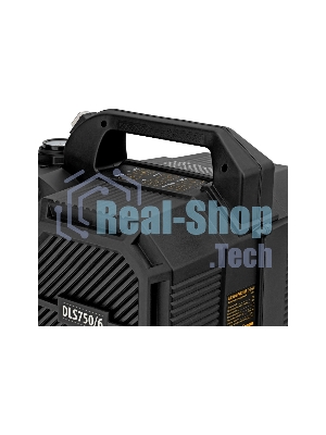 Компрессор Denzel DLS750/6 безмасляный малошумный 750 Вт, 140 л/мин,ресивер 6 л