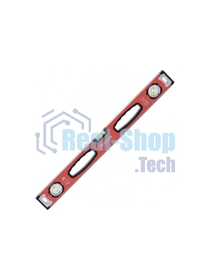 Уровень алюминиевый Matrix, фрезерованный, 3 глазка, рукоятки, 800 мм