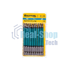 Биты Kraftool профессиональные сталь S10 26124-2-100-10