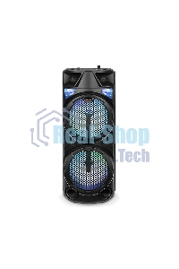 Портативная акустика Blackton Bt PBS2116 черный Мощность RMS 8 Вт