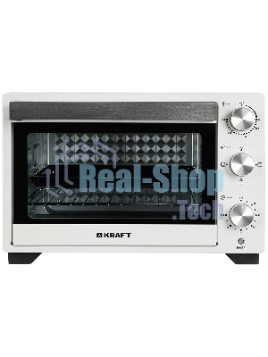 Мини-печь Kraft KFC-MO 250 HW белый, 25 л, 1500 Вт