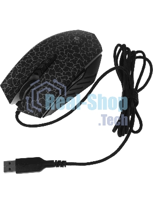 Мышь проводная A4Tech Bloody A70A черный, 6200 dpi, USB Type-A, кнопки - 8