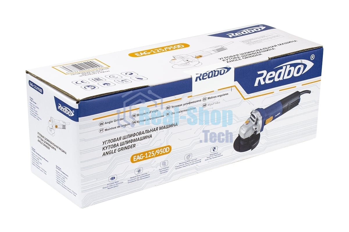 Угловая шлифовальная машина Redbo EAG-125/950D