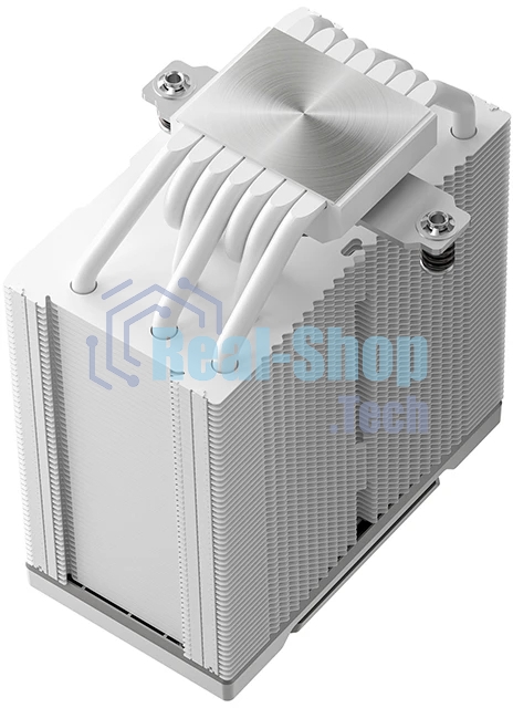 Кулер для процессора DEEPCOOL AK700 DIGITAL WH LGA1851/1700/1200/115X/AM5/AM4 (9шт/кор, TDP 260W, PWM, Fan 120mm, 7 тепл. трубок, Copper Base, белый) RET