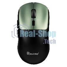 Мышь игровая беспроводная Dual BT+USB с зарядкой Smartbuy X7 черно-зеленая (SBM777DGG) /40.  