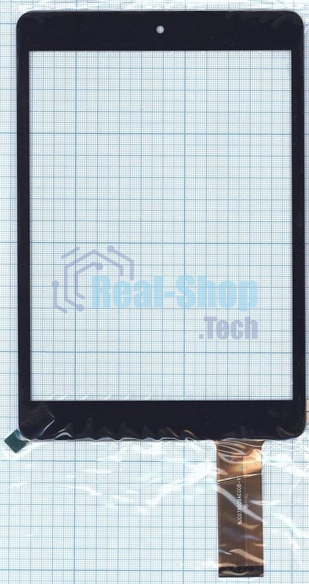 Сенсорное стекло (тачскрин) NJG078009AEG0B. черное
