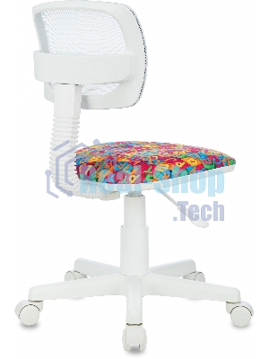 Кресло Бюрократ CH-W299 белый, сетка, 120 кг