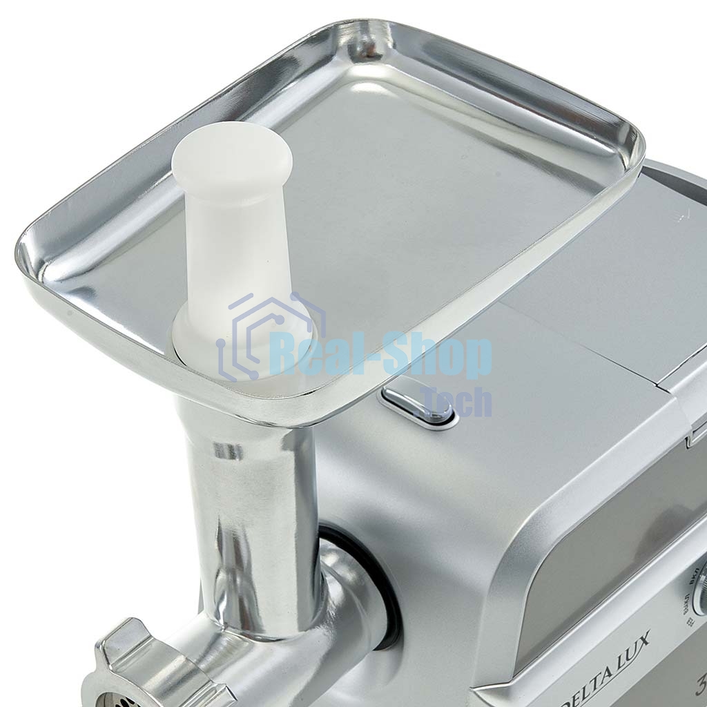 Мясорубка электрическая DELTA LUX DE-603M серый