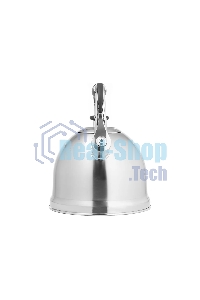 Чайник для плиты Lara LR00-75 (Зеркальный) 3.3л индукц. капс. дно, свисток с кноп. механизмом