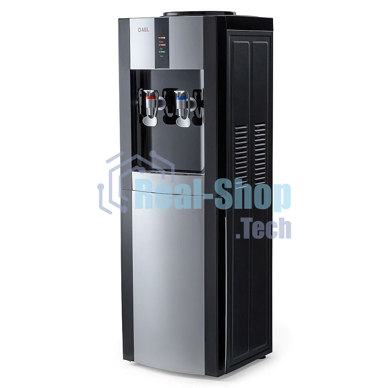 Кулер AEL LD-AEL-47 напольный электронный черный/серебристый