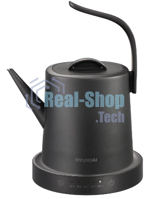Чайник электрический Hyundai HYK-S5503 1 л, 1200 Вт, титан/титановый корпус: металл