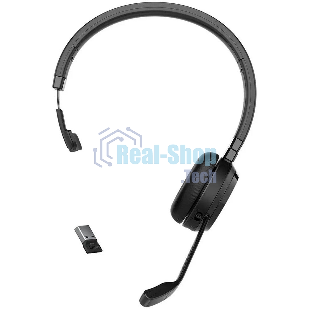 Гарнитура беспроводная Jabra Evolve 65 TE, Link 390a MS Mono (PN: 6693-833-309)
