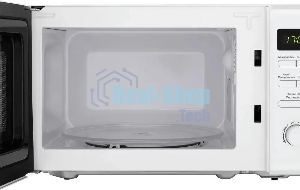 Микроволновая печь Maunfeld MFSMO.20.7TWH белый, 20 л, 700 Вт, переключатели - поворотный механизм/кнопки