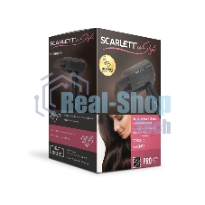 Фен Scarlett SC-HD70IT15 черный, 1800 Вт, компактный, ионизация