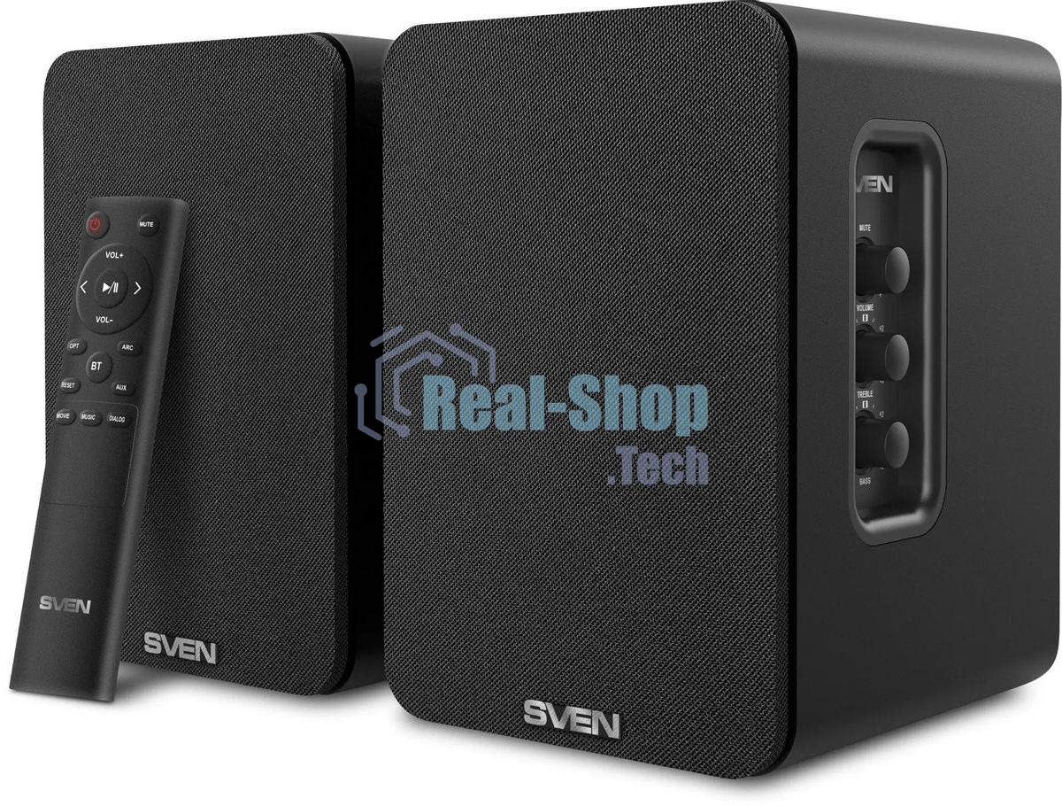 Акустическая система SVEN АС SPS-830 2.0 черный 60Вт BT