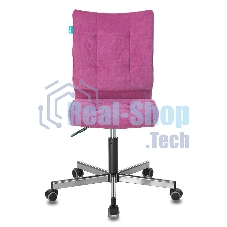 Кресло Бюрократ CH-330M/LT-15 малиновый, экокожа, 120 кг, механизм качания, без подлокотников