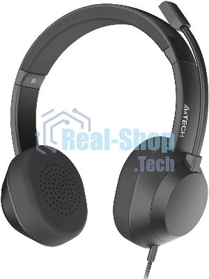 Гарнитура A4Tech Fstyler FH150U чёрный, проводная