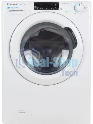 Стиральная машина Candy Smart Pro CSOW4 1364T/2-07 белый, загрузка фронтальная 6 кг, 1300 об/мин., класс: В