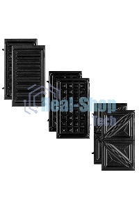 Вафельница Kitfort КТ-1660 700Вт черный