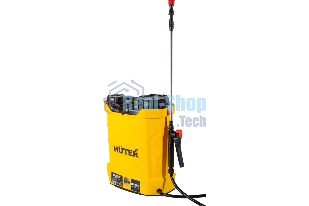 Опрыскиватель Huter SP SP-10AC аккум. ранц. 10л желтый/черный (70/13/52)
