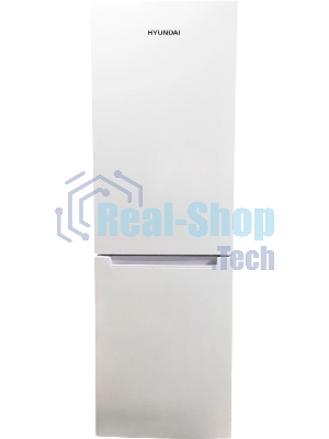 Холодильник Hyundai CC30031 белый двухкамерный 194/102л морозилка снизу ручное размораживание