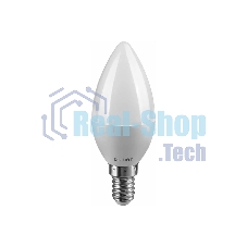 Лампа светодиодная ОНЛАЙТ 71629 OLL-C37-6-230-4K-E14-FR