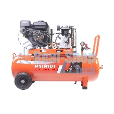 Компрессор Patriot бензиновый KGA 450 L100 - 450 л/мин, 10 бар, 100 л, 7 лс, быстросъем и 