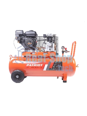 Компрессор Patriot бензиновый KGA 450 L100 - 450 л/мин, 10 бар, 100 л, 7 лс, быстросъем и 
