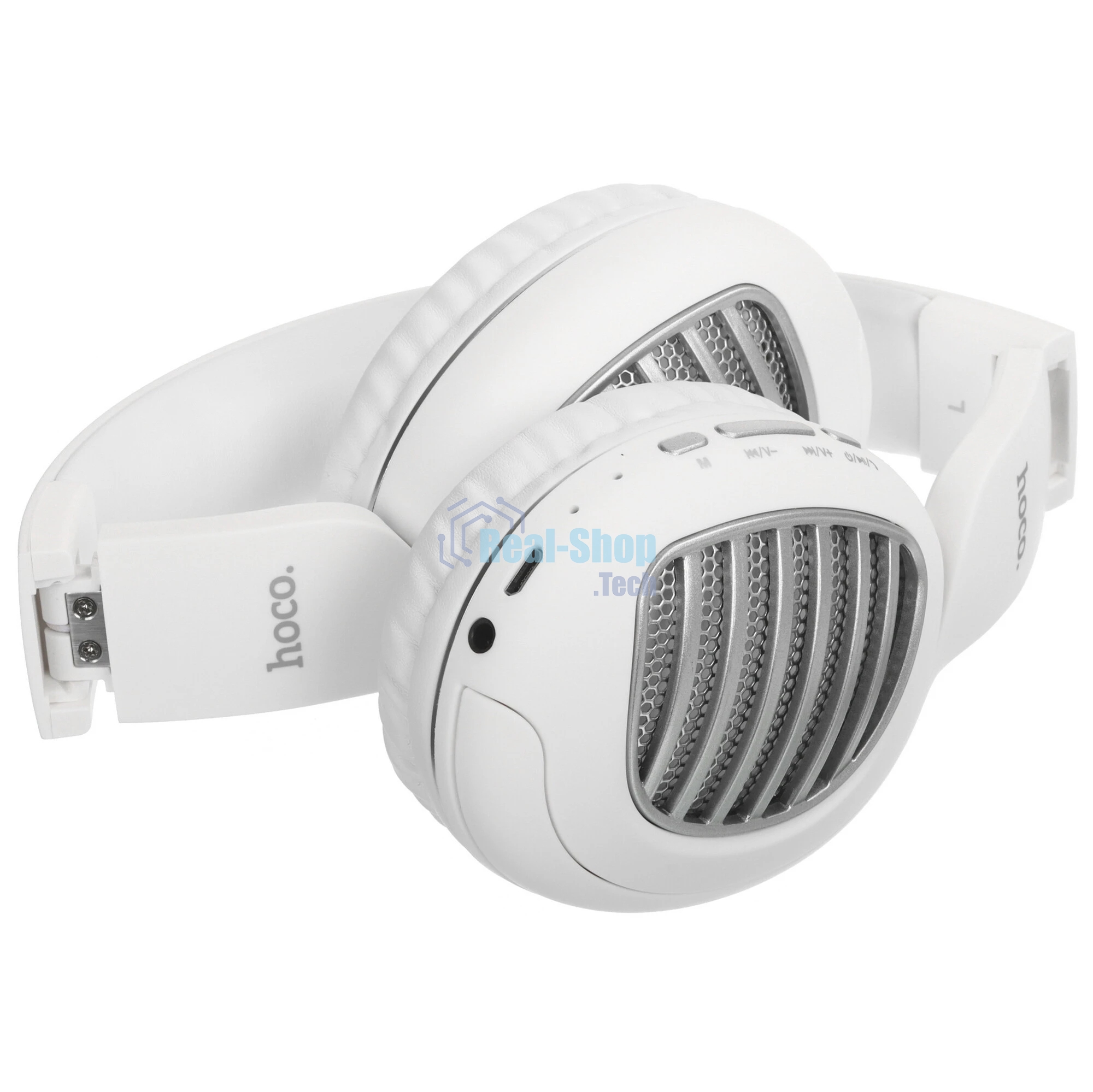 Беспроводные накладные наушники HOCO W23 BRILLIANT белый (6931474709615)